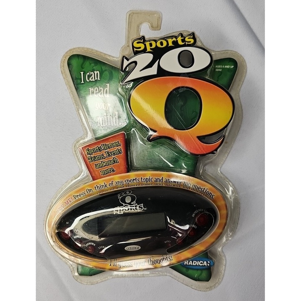NEW Sports‎ 20 Questions Handheld Electronic Game - A1, 2006 NIP Radica
